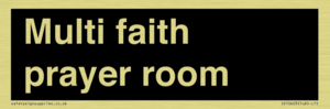 Multi faith prayer room